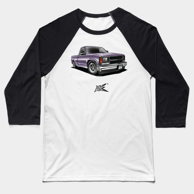 chevy c10 obs truck Baseball T-Shirt by naquash